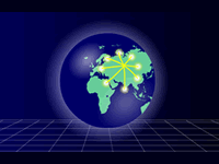 world map flash intro